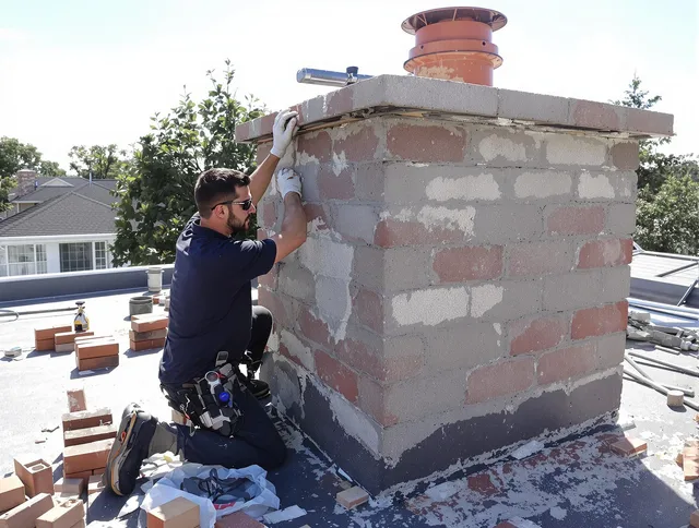 Advanced chimney repair process by Norfolk Chimney Sweep in Norfolk, MA